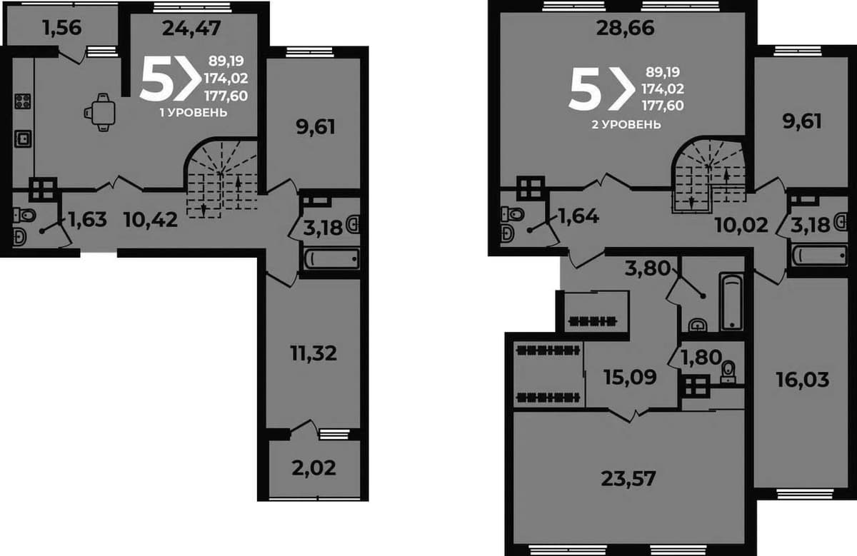 Продается 6-комн. квартира, 174.02 м²