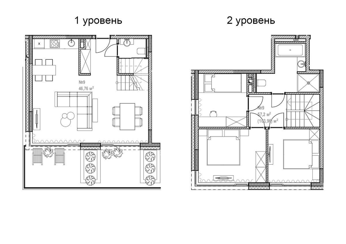 Продается 1-комн. квартира, 103.96 м²