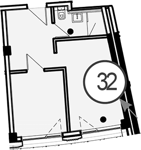 Продается 1-комн. квартира, 32 м²