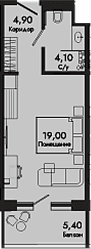 Продается 1-комн. квартира, 28 м²