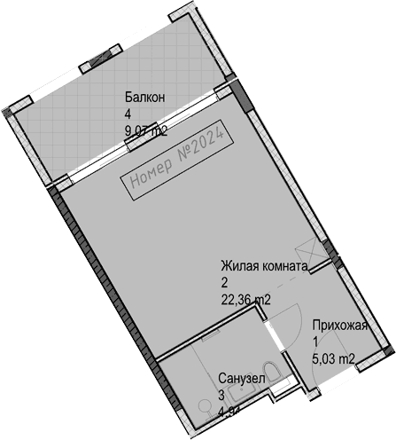 Продается 1-комн. квартира, 32.3 м²