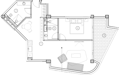 Продается 1-комн. квартира, 68.5 м²