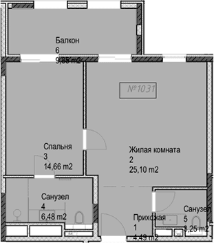 Продается 2-комн. квартира, 54 м²
