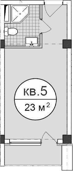 Продается 1-комн. квартира, 23 м²