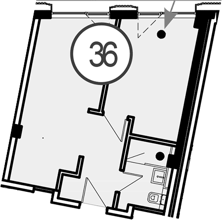Продается 1-комн. квартира, 36 м²