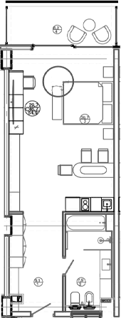 Продается 1-комн. квартира, 46.7 м²
