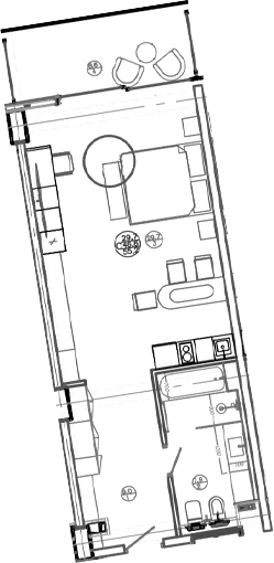 Продается 1-комн. квартира, 46.6 м²