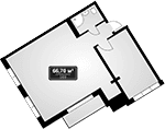 Продается 1-комн. квартира, 63.6 м²