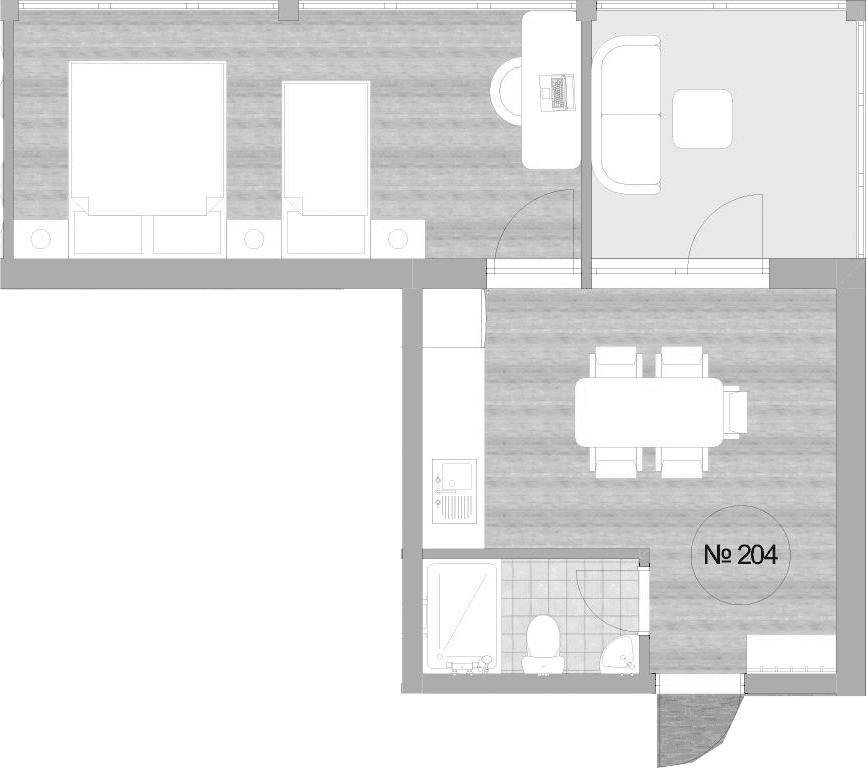 Продается 1-комн. квартира, 46.3 м²