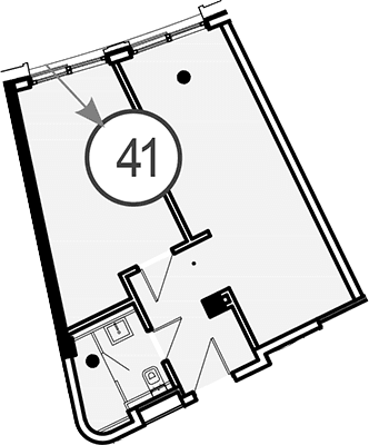 Продается 1-комн. квартира, 41 м²