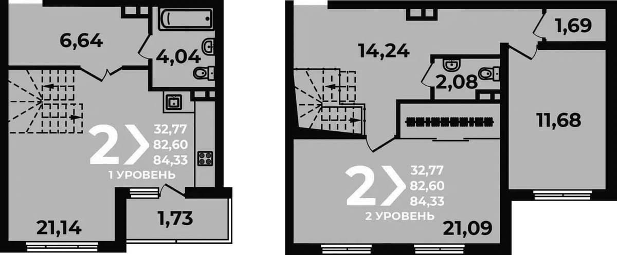 Продается 3-комн. квартира, 82.6 м²