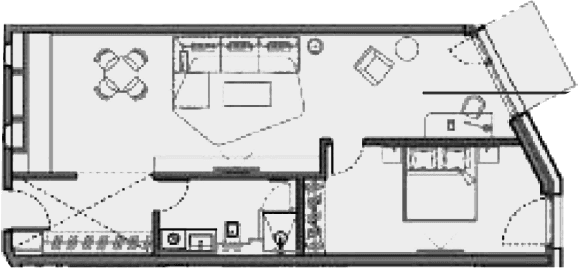 Продается 1-комн. квартира, 76.6 м²