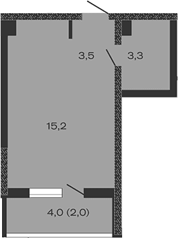 Продается 1-комн. квартира, 22 м²
