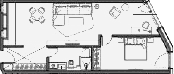Продается 1-комн. квартира, 72.6 м²