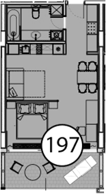 Продается 1-комн. квартира, 54.7 м²