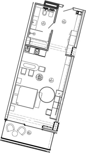 Продается 1-комн. квартира, 47 м²
