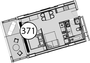 Продается 1-комн. квартира, 54.6 м²