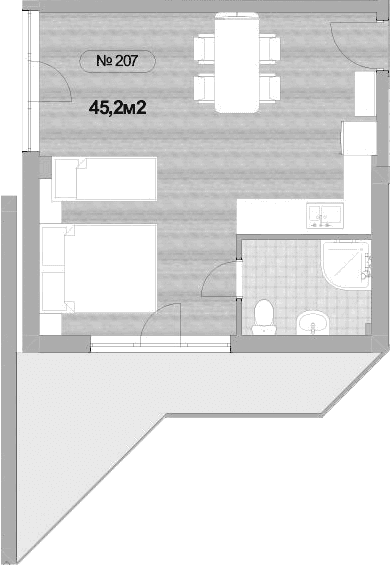 Продается 1-комн. квартира, 35.6 м²