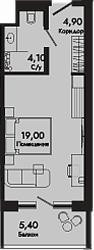 Продается 1-комн. квартира, 28 м²