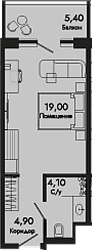 Продается 1-комн. квартира, 28 м²