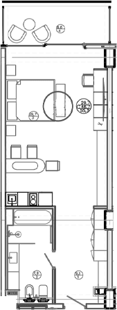 Продается 1-комн. квартира, 46.7 м²