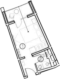 Продается 1-комн. квартира, 16.9 м²