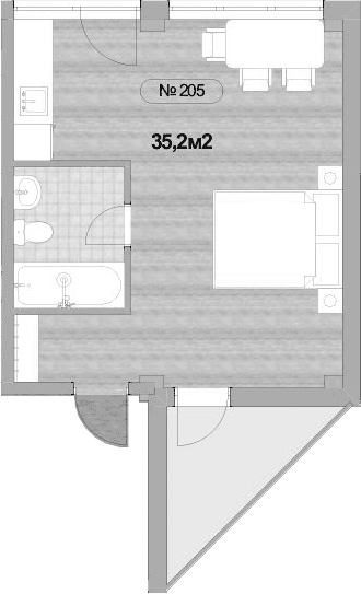Продается 1-комн. квартира, 32 м²