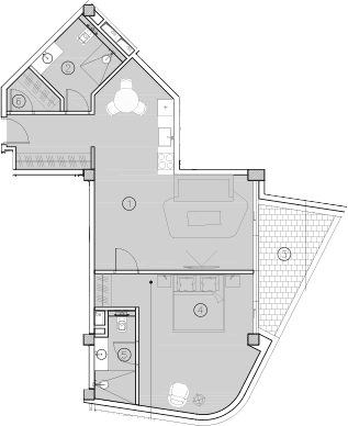 Продается 1-комн. квартира, 71.7 м²