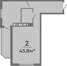 Продается 1-комн. квартира, 38.5 м²