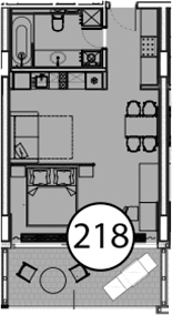 Продается 1-комн. квартира, 54.7 м²