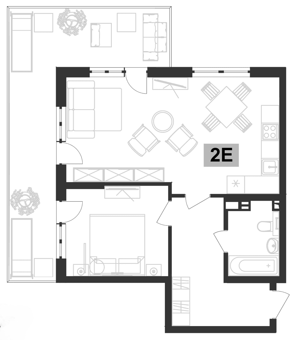 Продается 2-комн. квартира, 53.9 м²