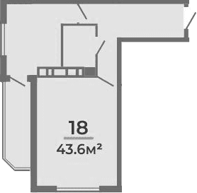 Продается 1-комн. квартира, 38.3 м²