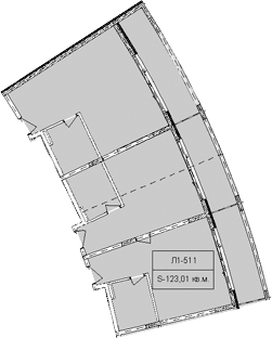 Продается 1-комн. квартира, 123.01 м²