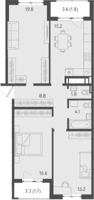 Продается 4-комн. квартира, 81.5 м²
