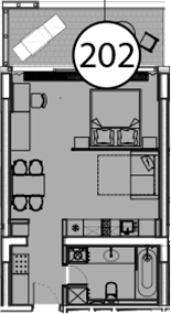 Продается 1-комн. квартира, 54.2 м²