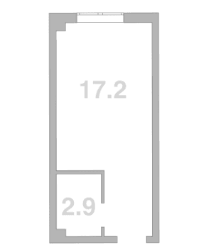 Продается 1-комн. квартира, 20.1 м²
