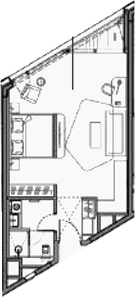 Продается 1-комн. квартира, 51.4 м²