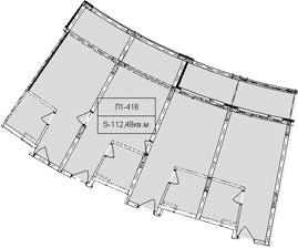 Продается 1-комн. квартира, 112.48 м²