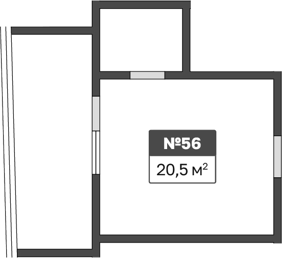 Продается 1-комн. квартира, 20.5 м²