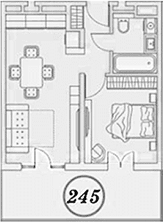 Продается 2-комн. квартира, 41.2 м²