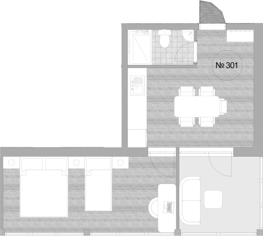 Продается 1-комн. квартира, 46.3 м²