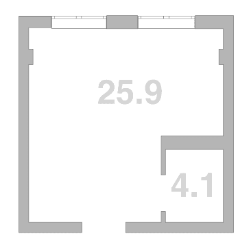Продается 1-комн. квартира, 30 м²