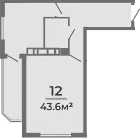 Продается 1-комн. квартира, 38.3 м²