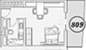 Продается 1-комн. квартира, 30.8 м²