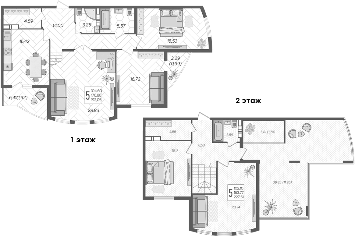Продается 5-комн. квартира, 210.9 м²