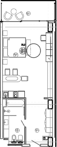 Продается 1-комн. квартира, 52.9 м²