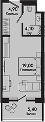 Продается 1-комн. квартира, 28 м²