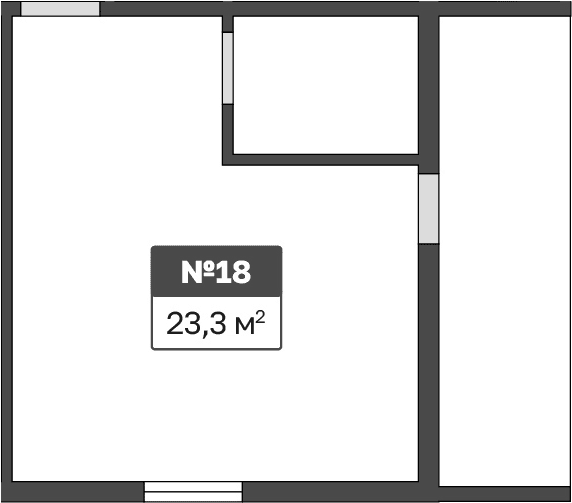 Продается 1-комн. квартира, 23.3 м²