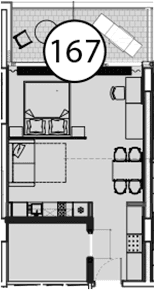 Продается 1-комн. квартира, 54 м²