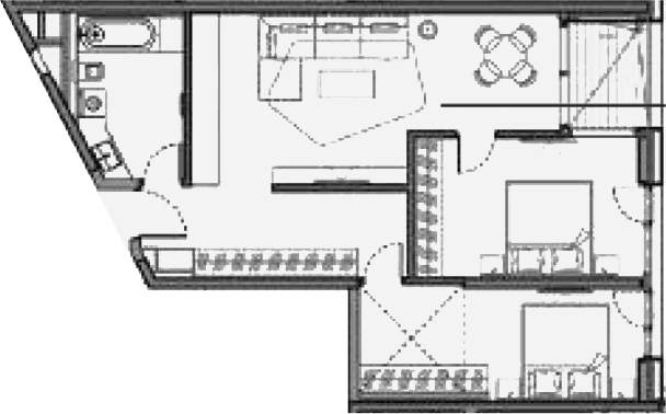 Продается 1-комн. квартира, 80.3 м²